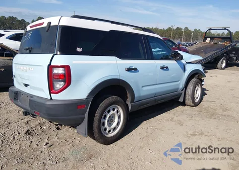 2023 Ford Bronco Sport Heritage z USA, uszkodzony, nr VIN 3FMCR9G63PRD04639